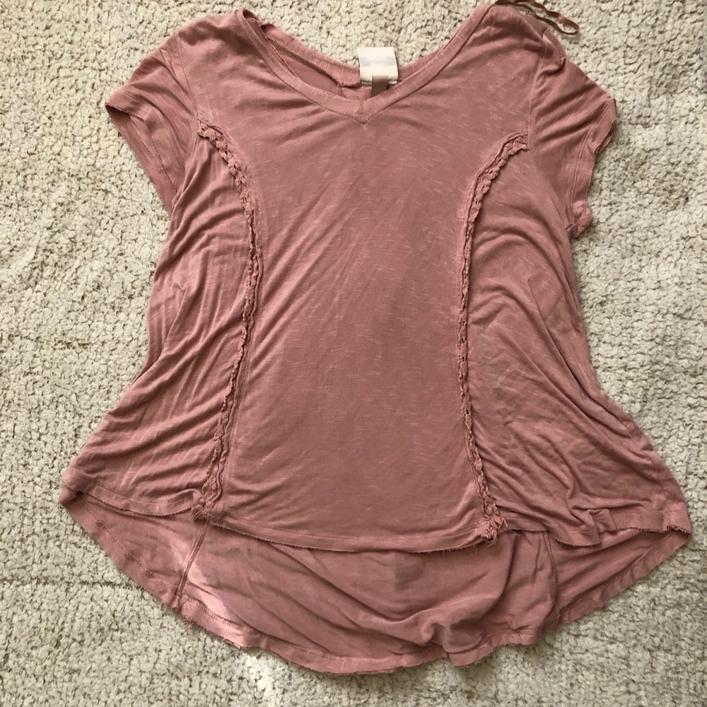 Knox rose blush shirt
